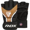 RDX MMA Rukavice Aura Plus černo-zlatá (Barva Černo-zlatá, Velikost XL)