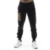 man sweatpants stripe gold
