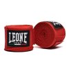 Leone MMA set - MMA rukavice Leone DNA GP144 červené +bandáže +chránič zubů (Barva Červená, Velikost XL)