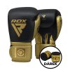 RDX Boxerské rukavice L2 Mark Pro-zlaté (Velikost 12 oz)