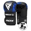 RDX MMA Rukavice IMMAF Modré