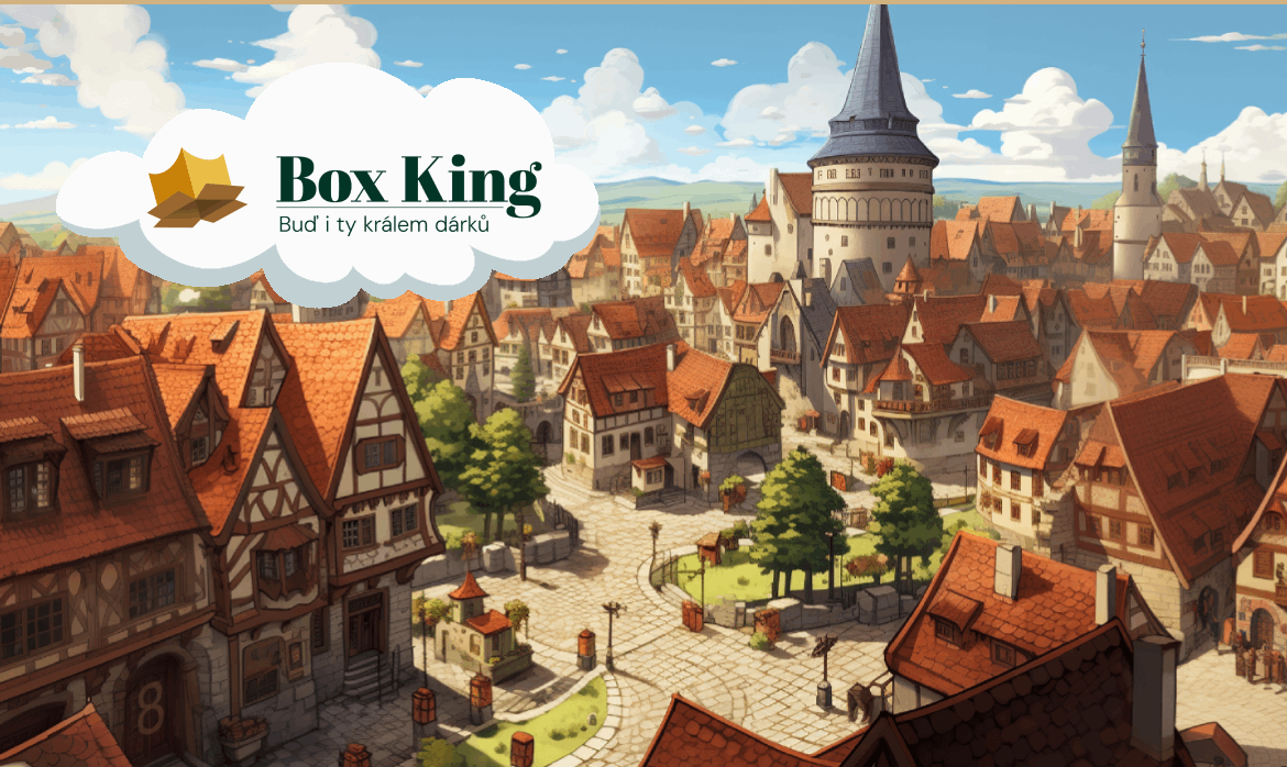 Královské město Box King - Buď i ty králem dárků