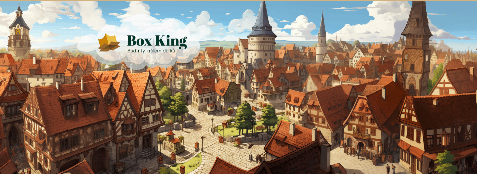 Královské město Box King - Buď i ty králem dárků