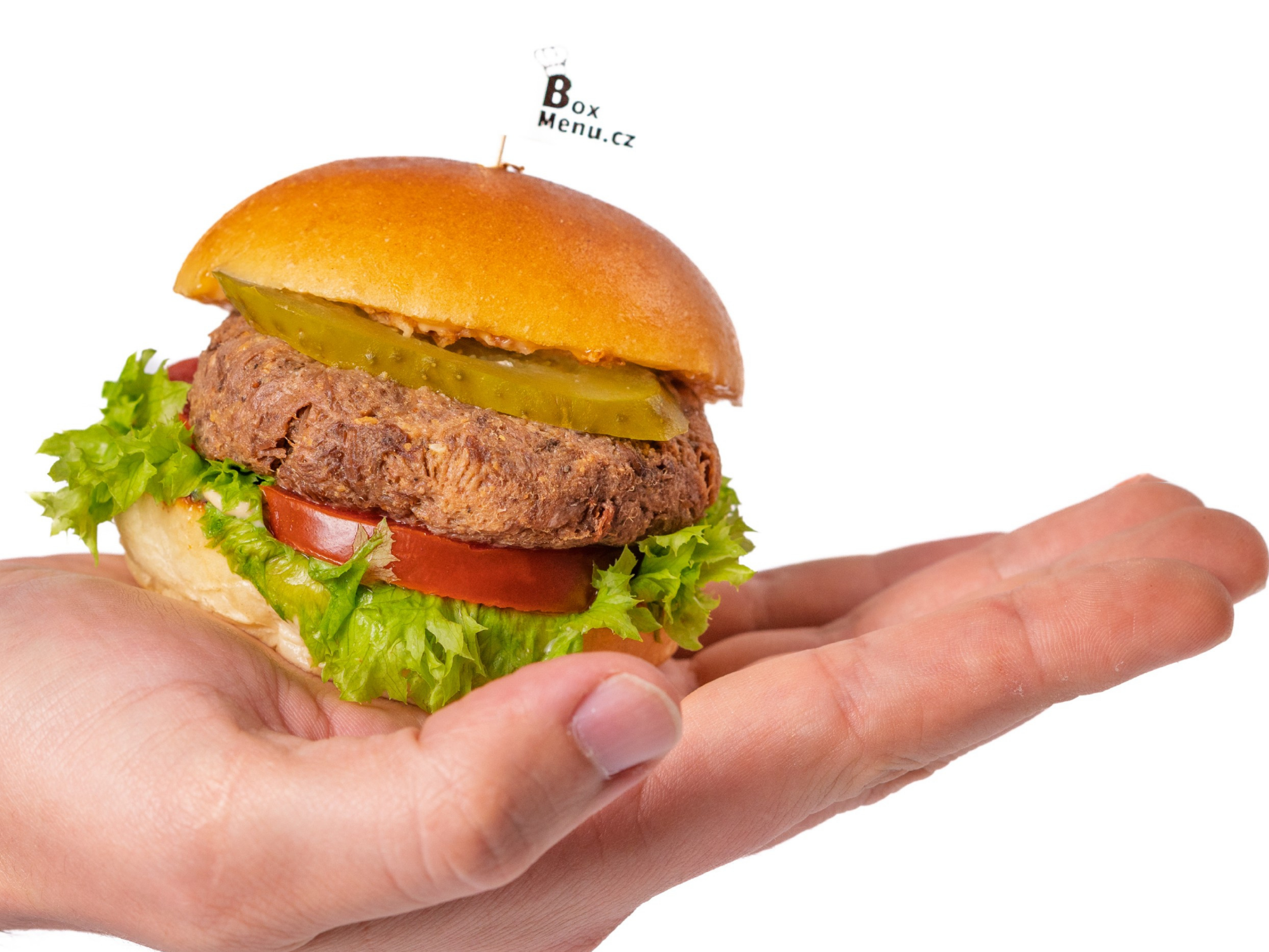 Detail burger