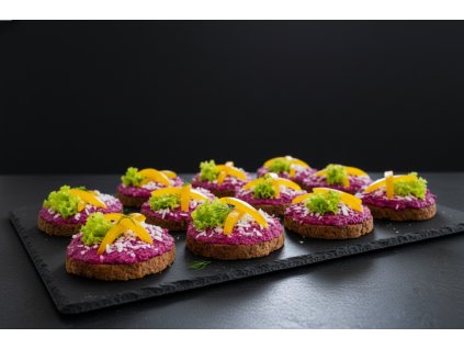 ŘEPOVÝ BOX MINI CHLEBÍČKŮ