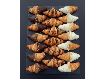 BOX SLADKÝCH MINI CROISSANTŮ