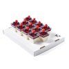 panna cotta s přelivem z lesního ovoce