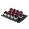 panna cotta s přelivem z lesního ovoce