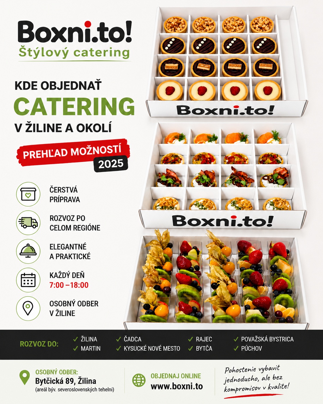 Kde objednať catering v Žiline a okolí — prehľad možností (2025)