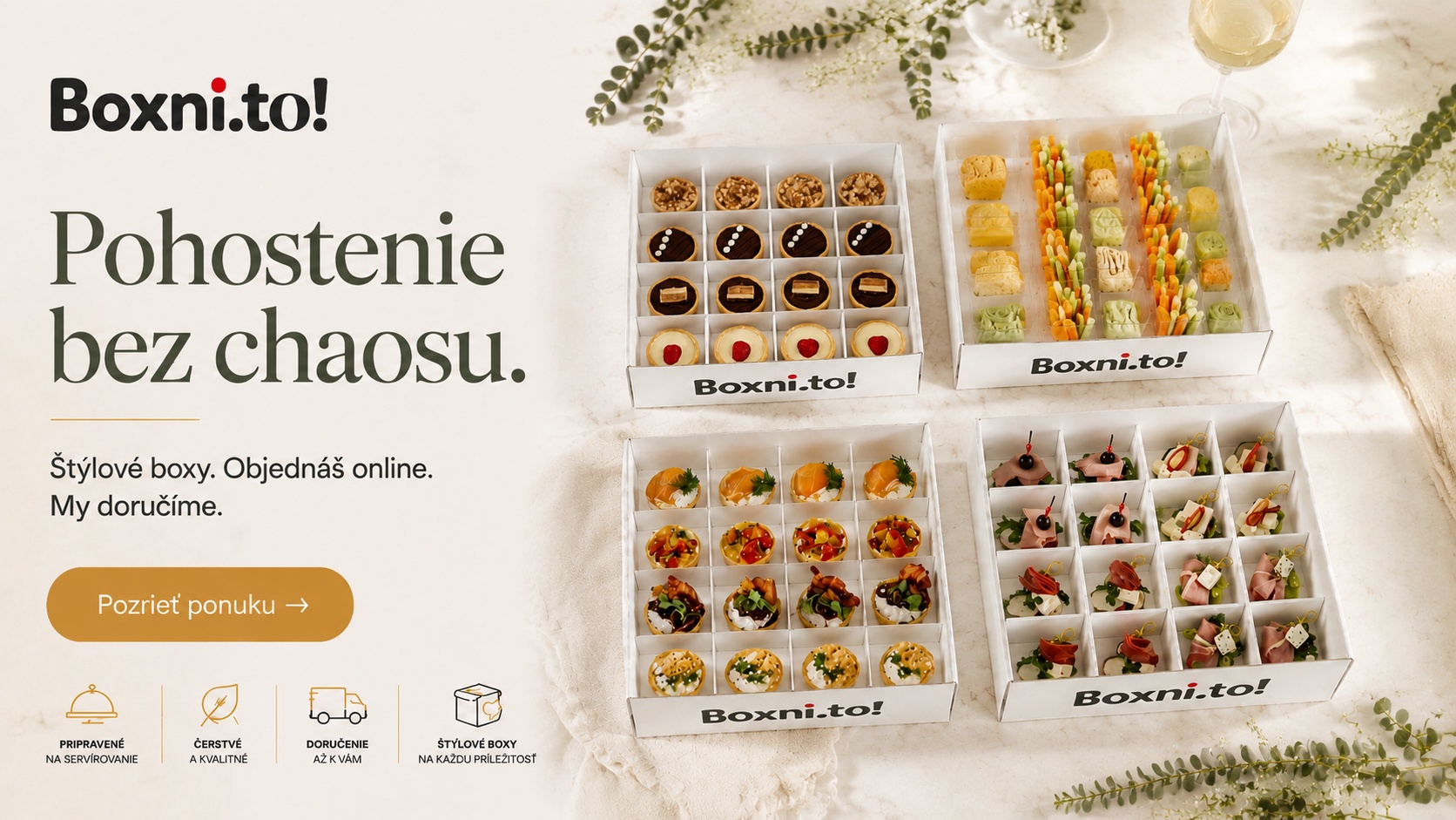 Pohostenie bez chaosu.