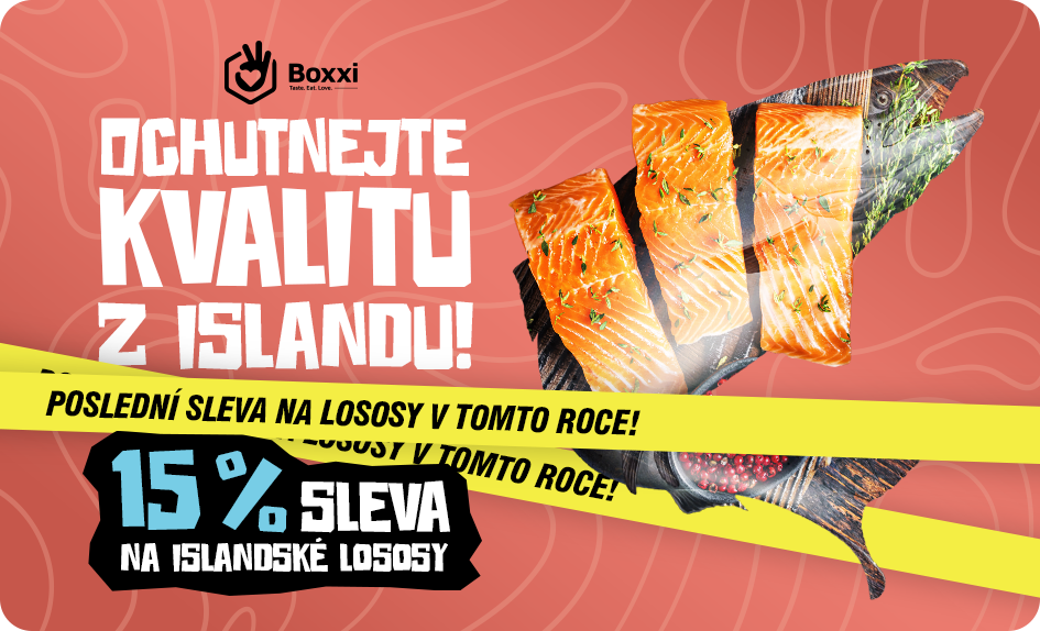 15% sleva na islandské lososy