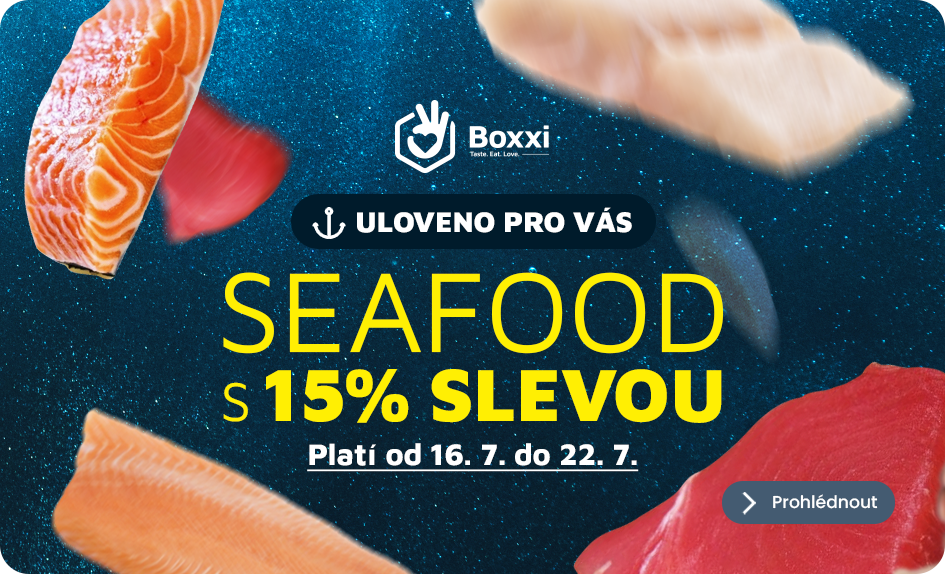 Seafood s 15% slevou