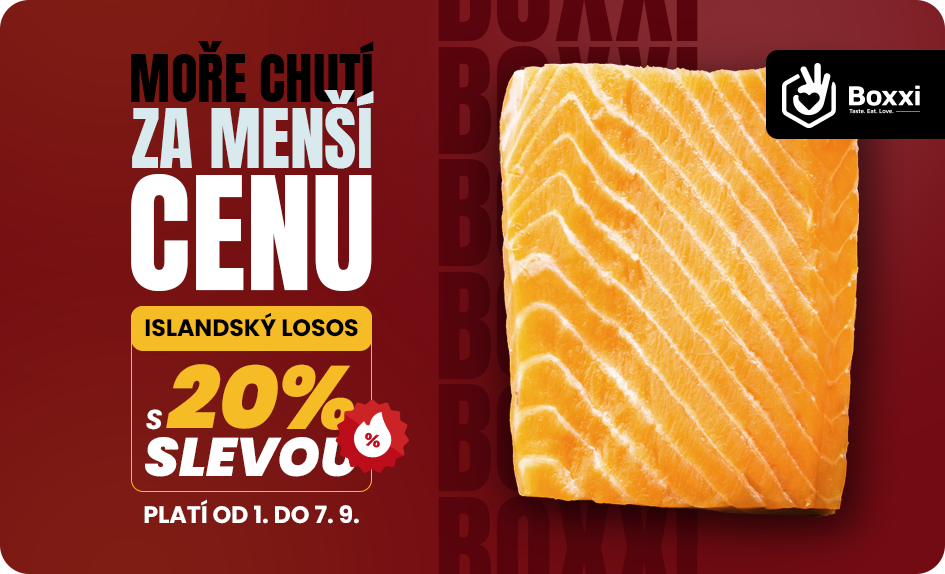 Islandský losos s 20% slevou