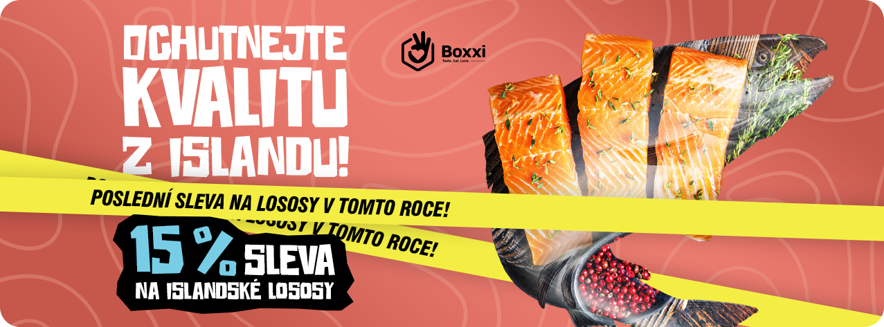 15% sleva na islandské lososy