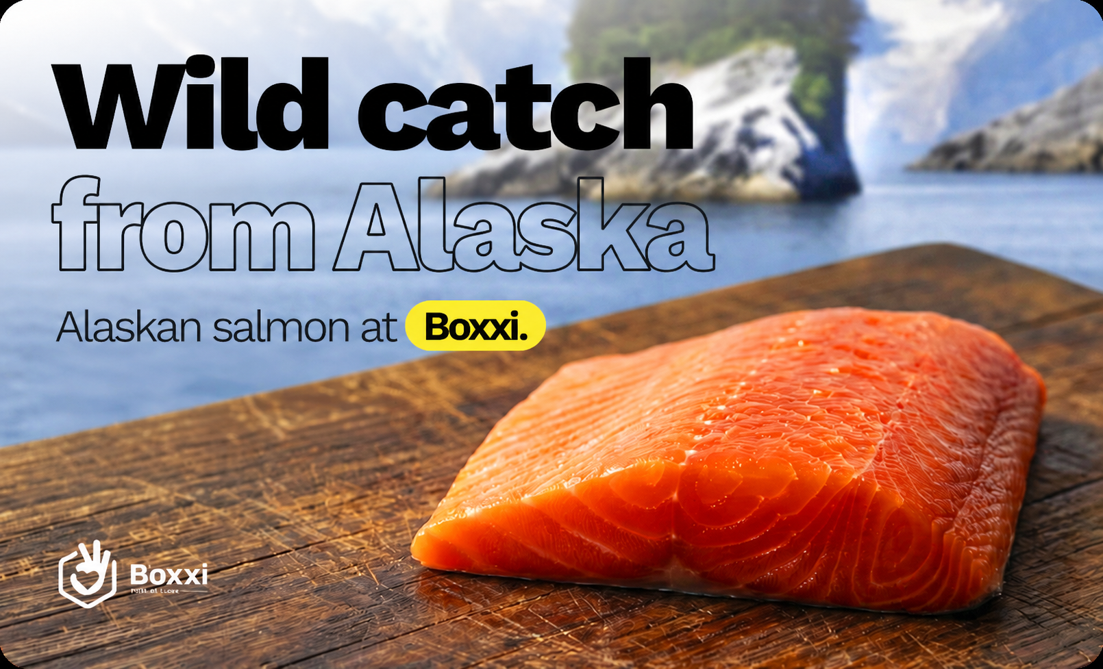 Wild Alaskan salmon