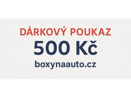 Darkovy poukaz 500
