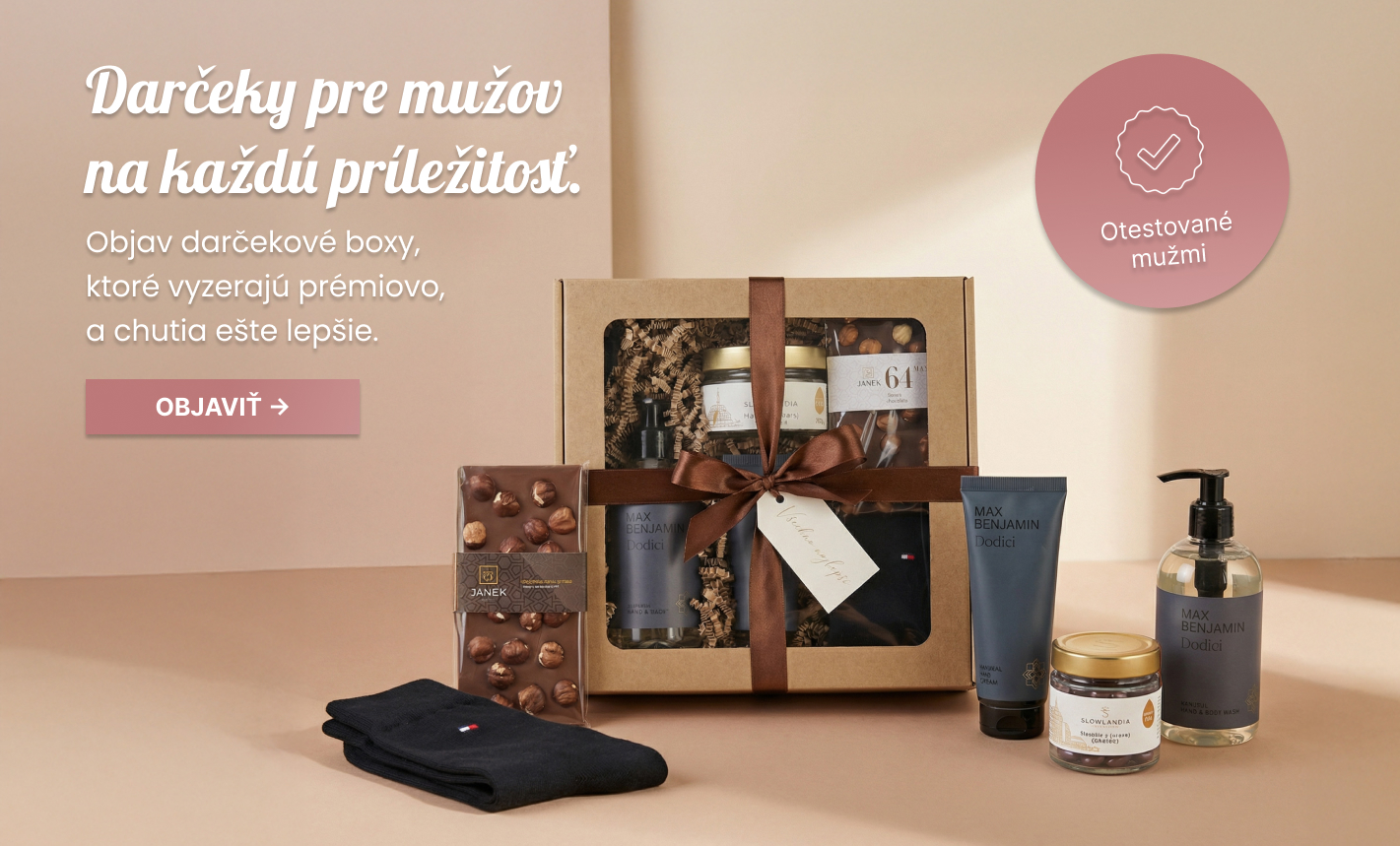 Darčeky pre muža