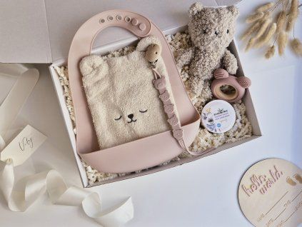 Darček pre bábätko Pink Teddy Bear