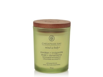 Sójova sviečka-Lemongrass Eucalyptus 96g