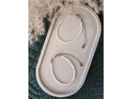 Laura - perlový náramek