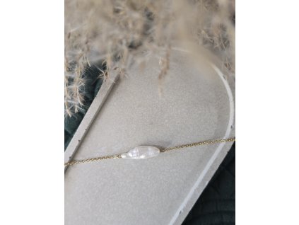 Sára – náramek s barokní perlou