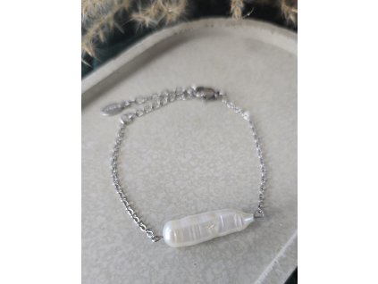 Sofie – náramek s barokní perlou