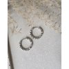 Náušnice Klaudia - stříbrné