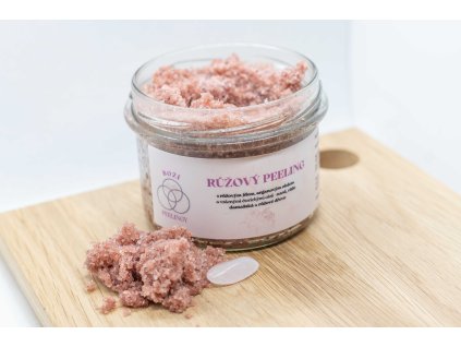 RŮŽOVÝ PEELING (150g) - Předobjednávka