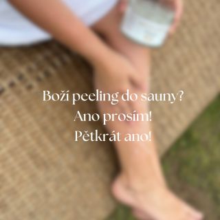 Sváteční připomínka, že je nejlepší čas vyrazit do sauny 🧖🏻‍♀️🫠. ✨ Víš, že naše peelingy původně vznikly pro saunové...