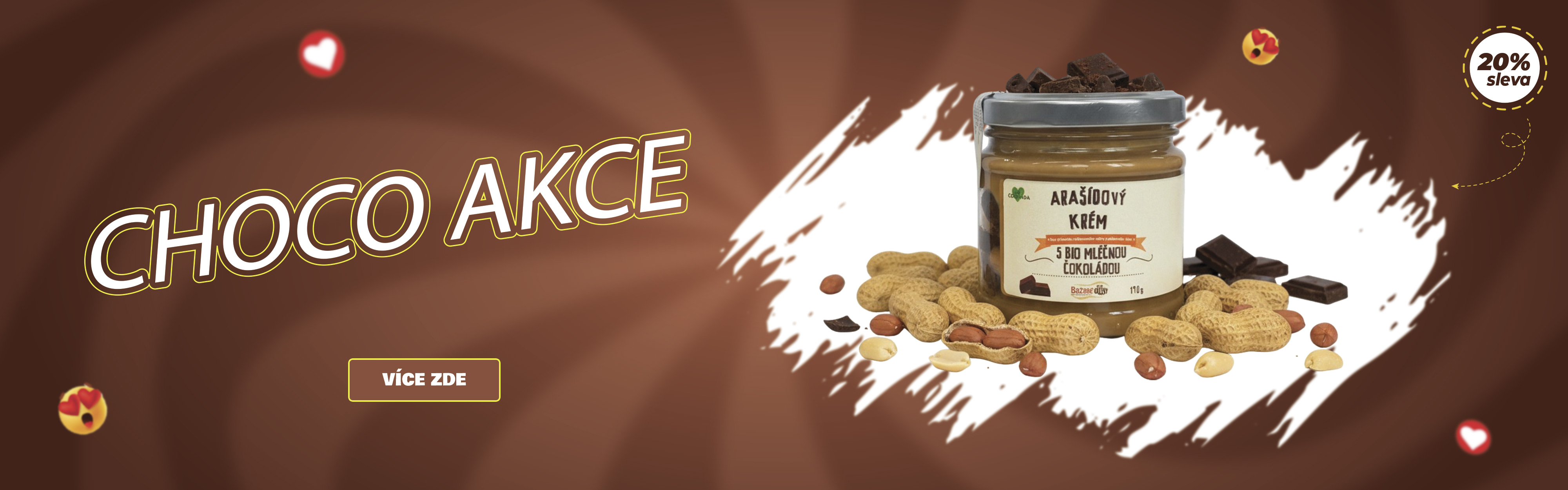 Choco AKCE - banner