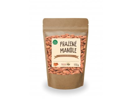 Pražené mandle 150g png