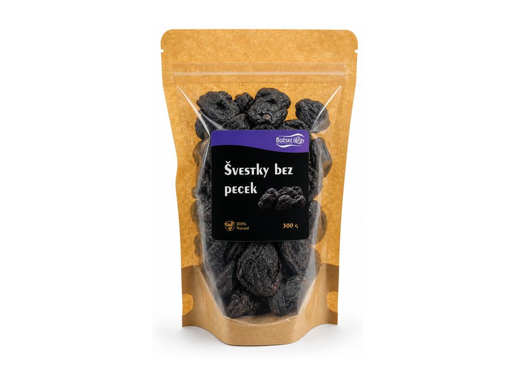 Božské Oříšky Švestky bez pecek 200g