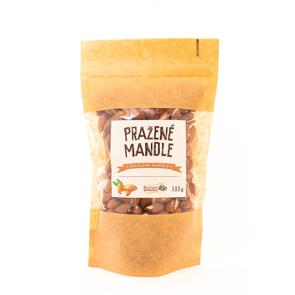 Levně Pražené mandle 300 g