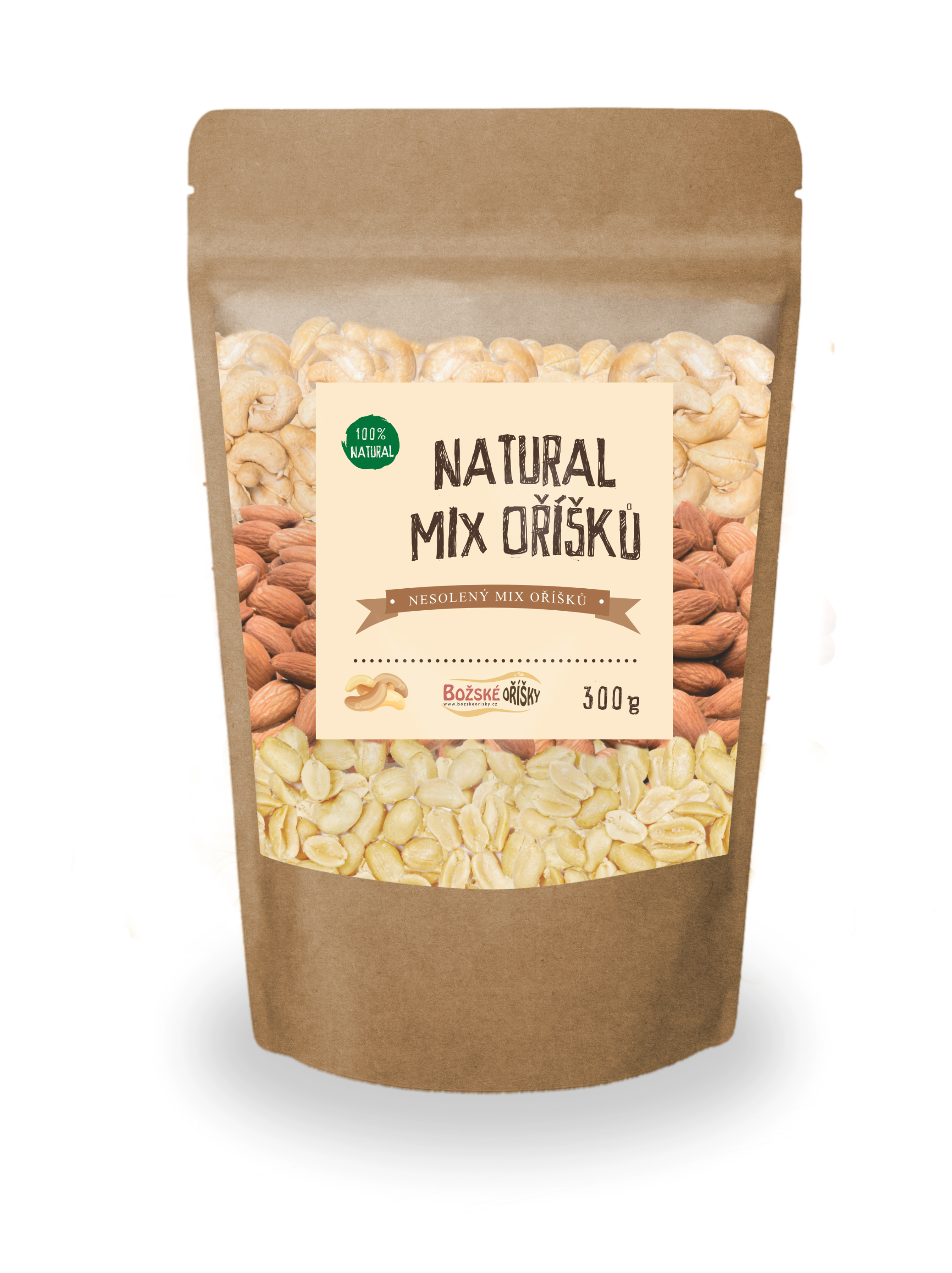 Božské Oříšky Natural mix oříšků 300 g
