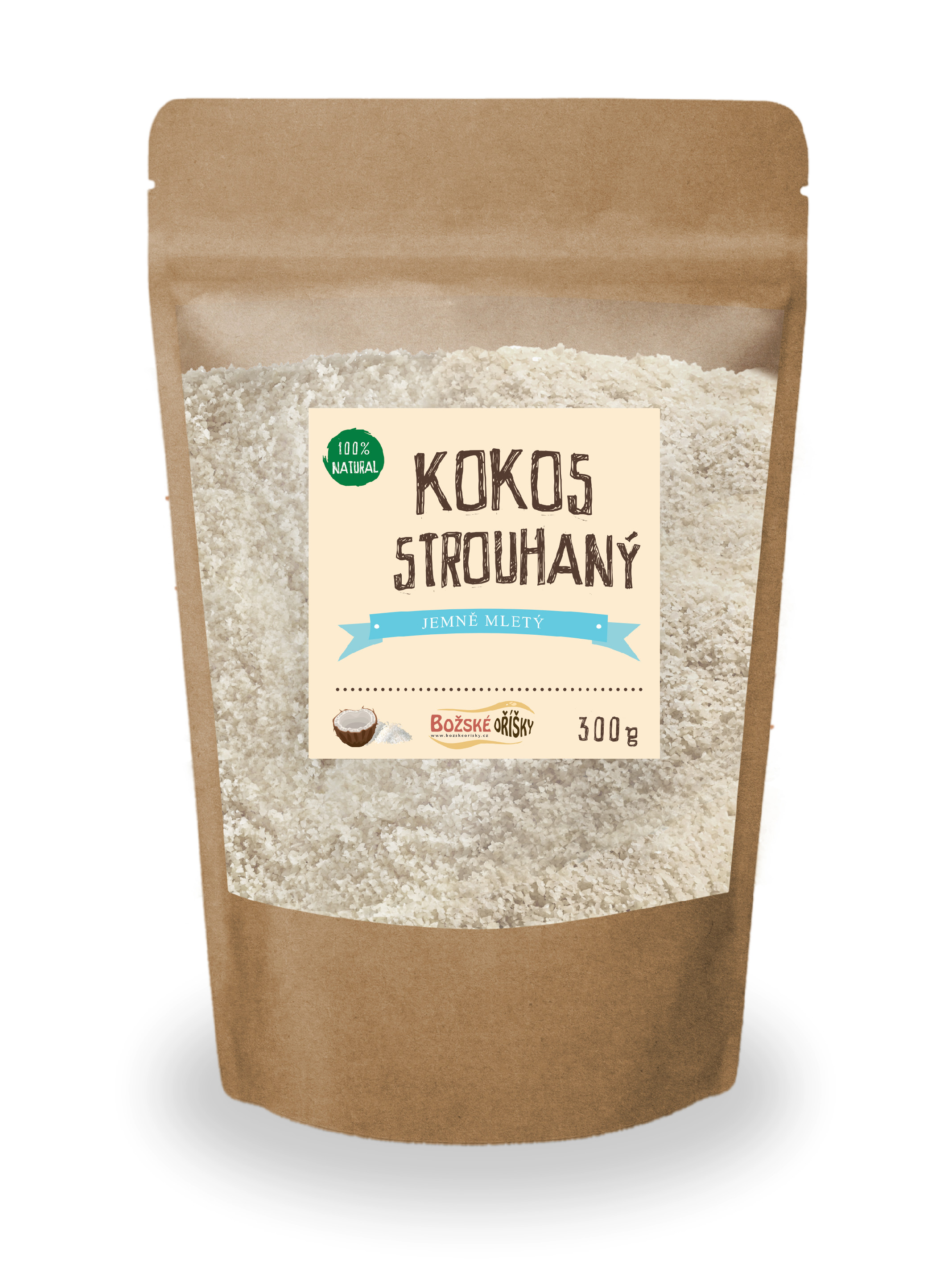 Božské Oříšky Kokos strouhaný 300 g