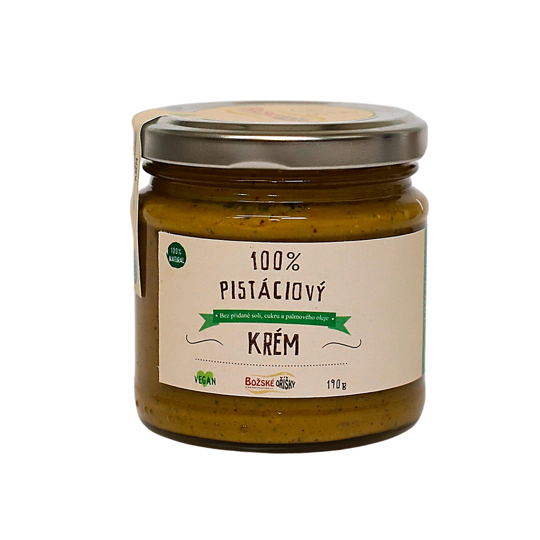 Božské Oříšky 100% Pistáciový krém 190 g