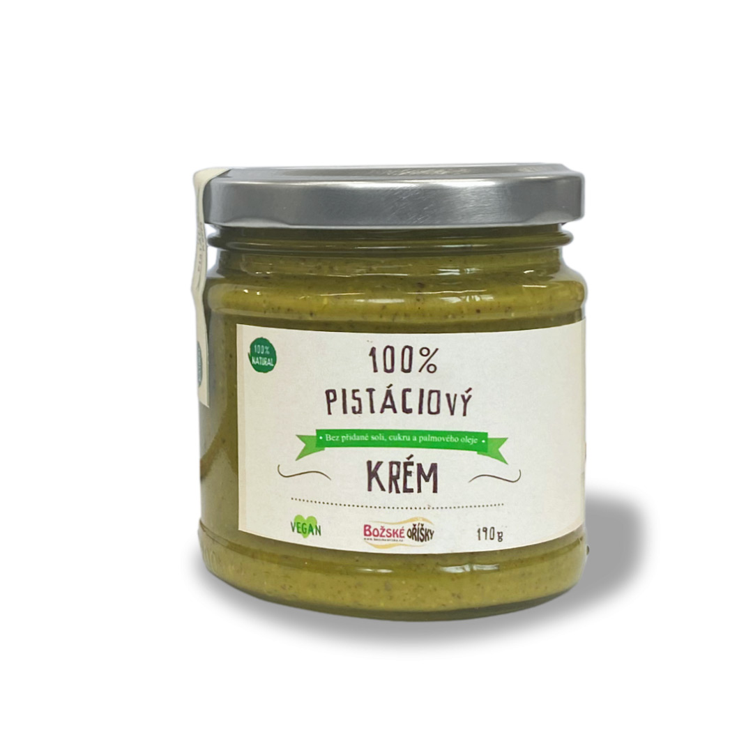 Božské Oříšky 100% Pistáciový krém 190 g
