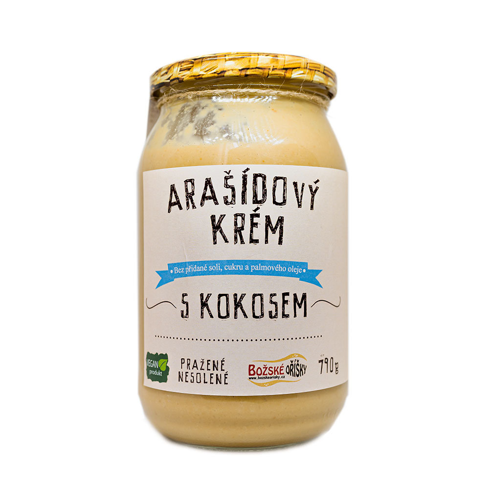 Božské Oříšky Arašídový krém s kokosem 790g