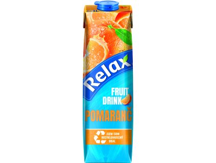 3D 0130 24M RELAX FRUIT 1LTS ORANGE SK