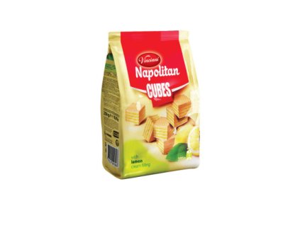 nahled 2060 mk napolitan cubes 250g lemon 12