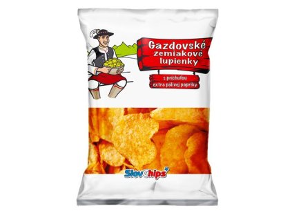 Gazdovske zemiak. lupienky paprika SlovChips 75 g