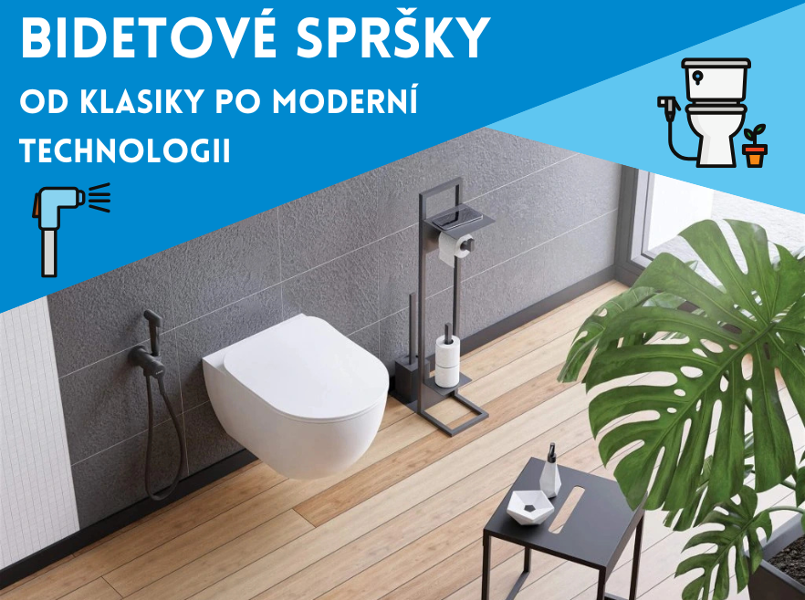 Technologie na WC? Od klasiky k moderním bidetovým sprškám