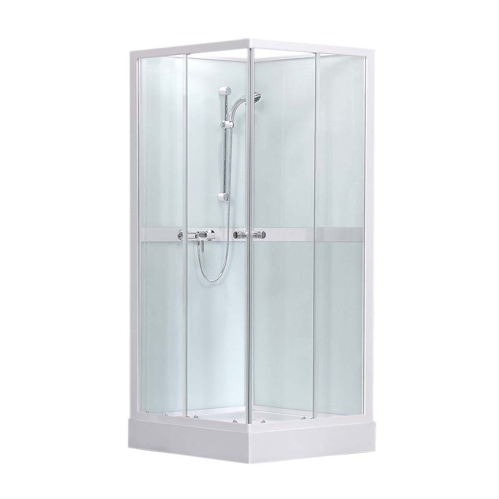 Čtvercový sprchový box SIMPLE SQUARE - BPS Koupelny