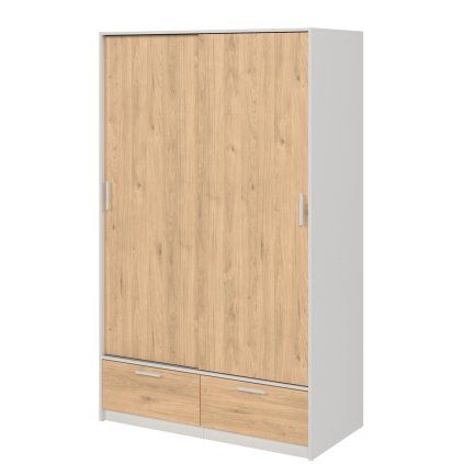 Skříň Lincoln 324 bílá/jackson hickory