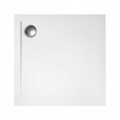 Čtvercová akrylátová sprchová vanička Geos 80x80 (90x90, 100x100)