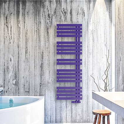 Koupelnový radiátor Crivitz R 15050-16, připojení typ 16, 50x152 cm, bílá RAL 9016