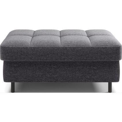 Taburet Gomsi (Materiál a barva potahu Aspen 05 - tmavě šedá)