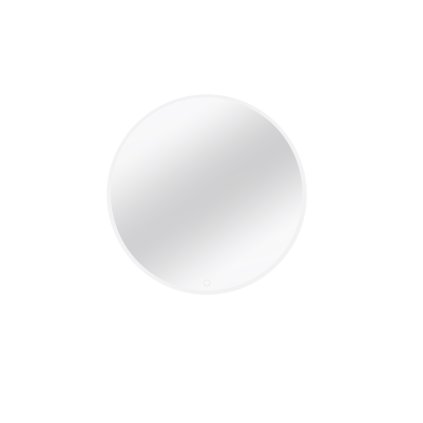 Zrcadlo Elistul A s LED osvětlením ⌀60 cm, bílé