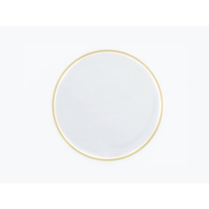 Zrcadlo Gerbinie L s LED osvětlením ⌀80 cm, zlaté