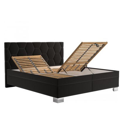 Postel Paloma 180x200 tmavě šedá